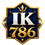 Official IK786 Game app logo representing a casual digital side hustle optimized for low-to-mid-range Android devices in Pakistan.