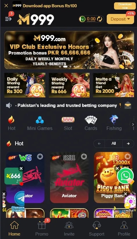M999 Game Home Image