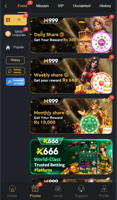 M999 Game Promo