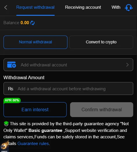 U638 Game Cash Out and Account Binding Dashboard